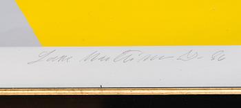 LASSE MARTTINEN, serigrafi, signerad och daterad -86.