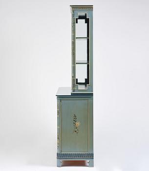 Carl Malmsten, a Swedish Grace showcase cabinet, cabinetmaker Albin Johansson, Stockholm, for Villa Kvikkjokk, 1927.