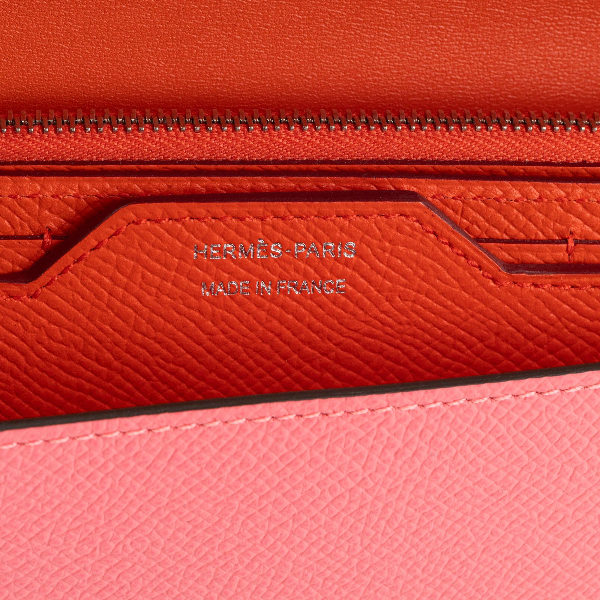 Hermès, plånbok/clutch, "Passant wallet", 2018.