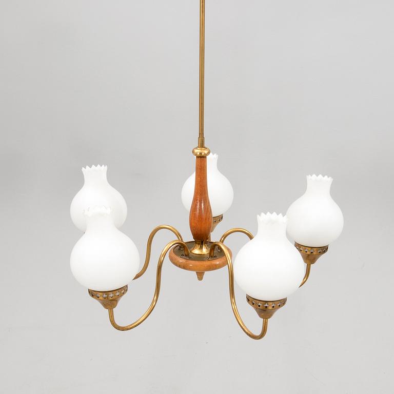 Ceiling lamp, mid-20th century.