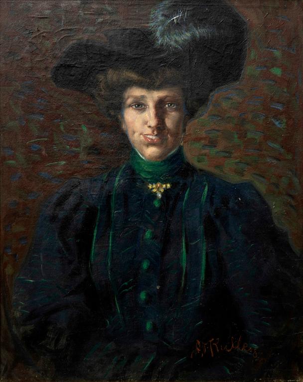Axel Kulle, Woman's portrait.