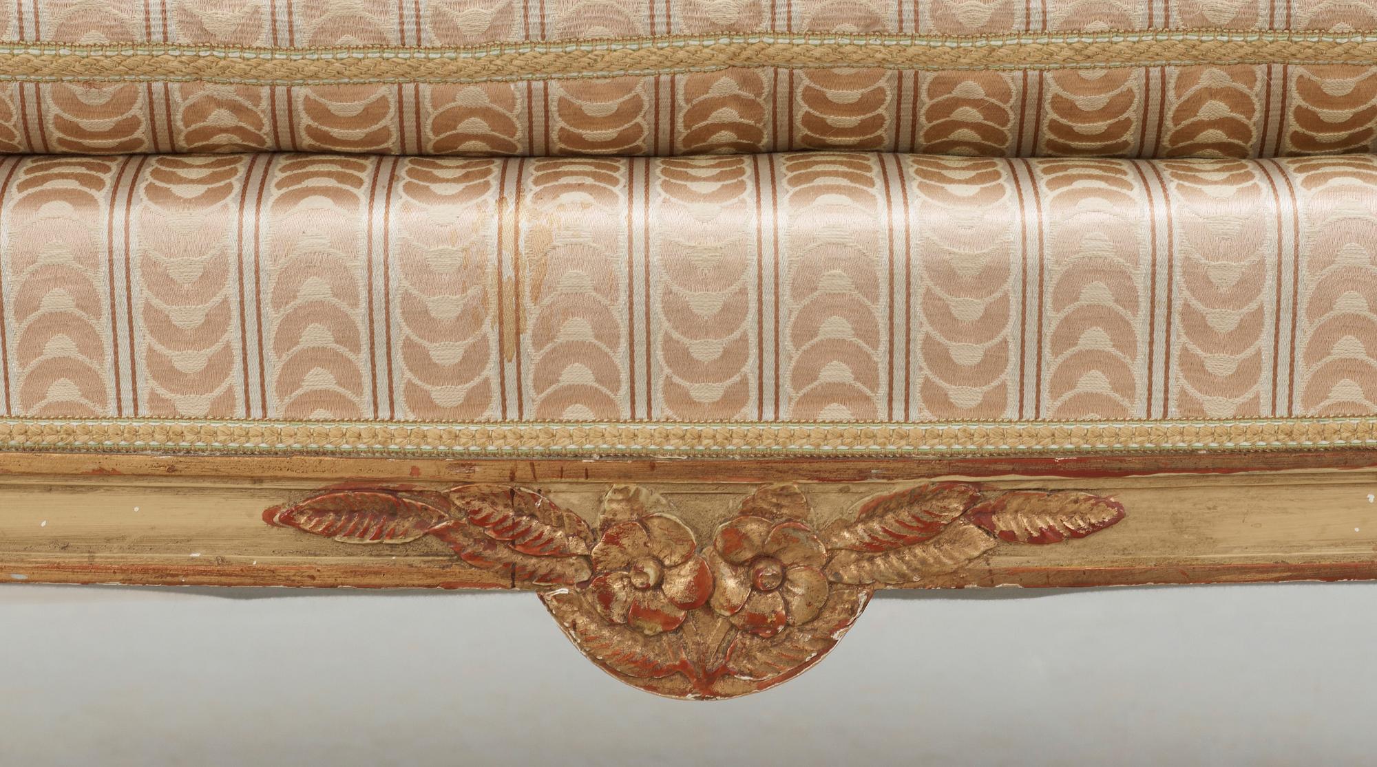 BADKARSSOFFA, gustaviansk stil, 1900-talets första hälft.