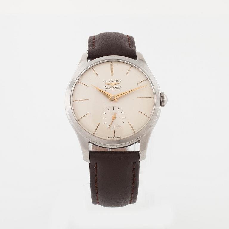 LONGINES, Sport Chief, wristwatch, 35 mm.