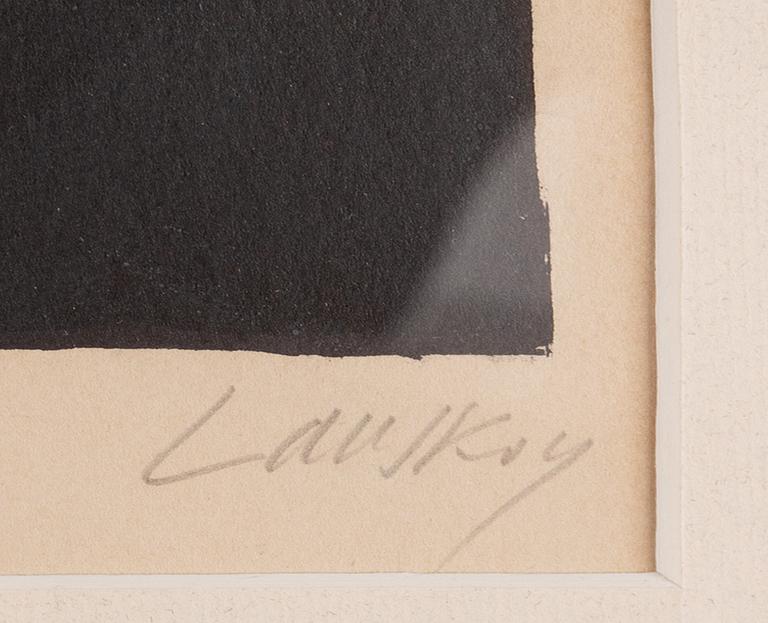André Lanskoy, lithograph in colours, signed 175/197.