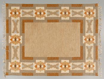 MATTA, rölakan, Ingegerd Silow, monogramsignerad, 1900-talets andra hälft, 240 x 170 cm.