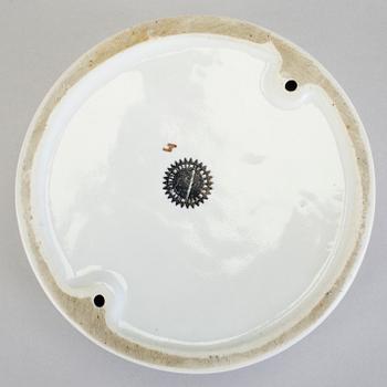 A Fornasetti porcelain ash tray, Milan, Italy.