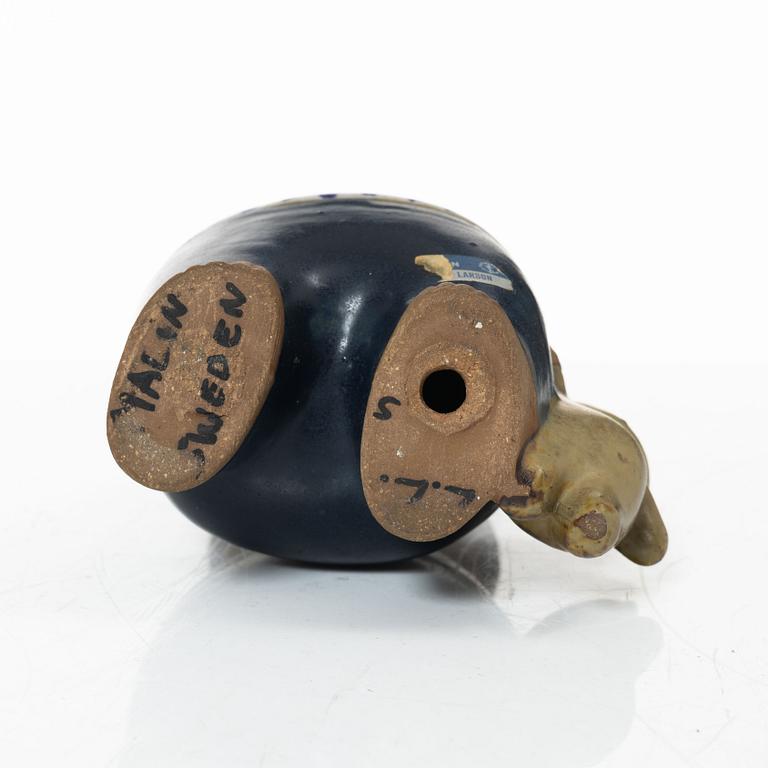 Lisa Larson, figurin, stengods, "Malin", ur serien "Larsons ungar", Gustavsberg.