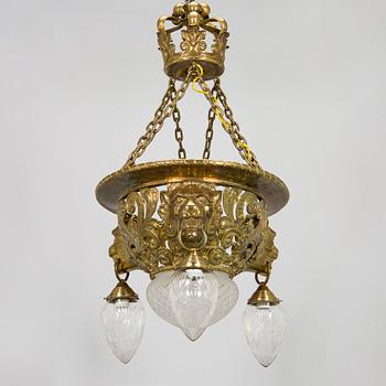 Kattokruunu, 1900-luvun alku.