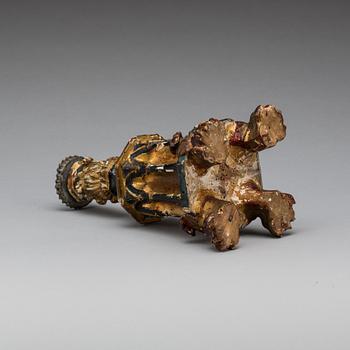 LJUSSTAKE, barockstil. Sydeuropa. 1800-tal.