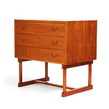 356. Josef Frank, a mahogany chest of drawers, model nr 2016, Svenskt Tenn, probably 1940-50's.