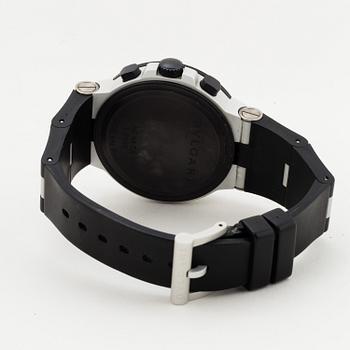 BVLGARI, Diagono, chronograph, wristwatch, 42 mm.