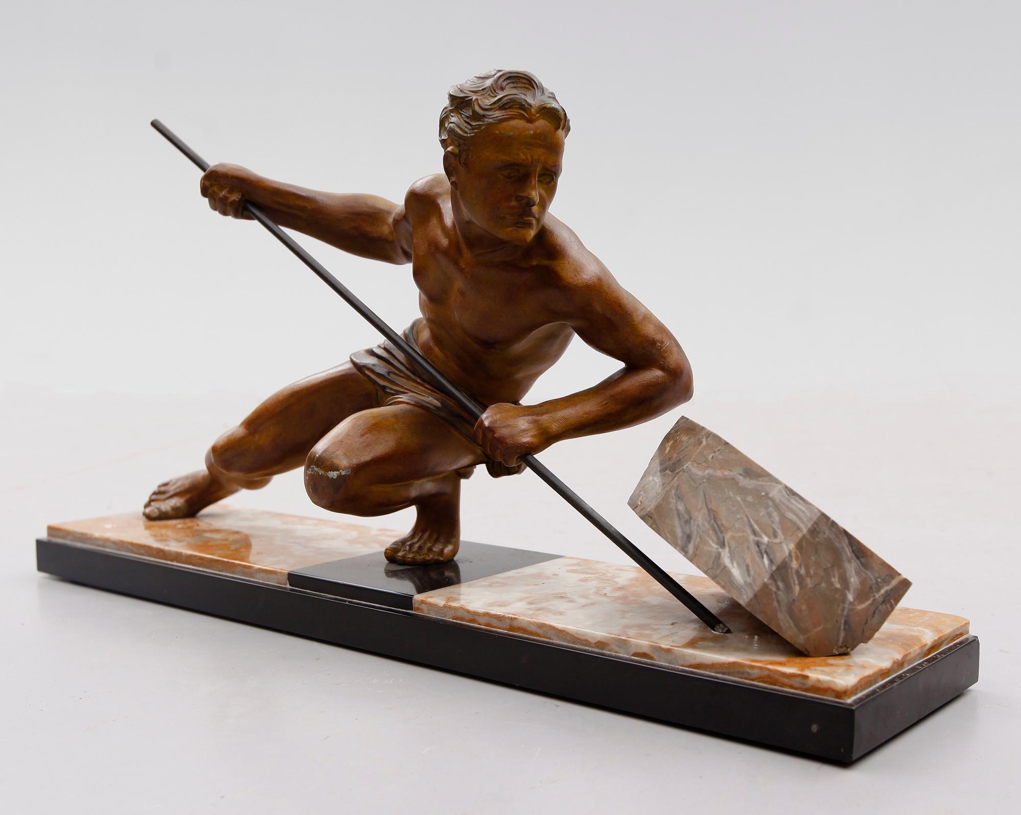 SKULPTUR, brons, 1930-/40-tal.