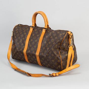 LOUIS VUITTON, 'Monogram Keepall Bandouliere 50'.