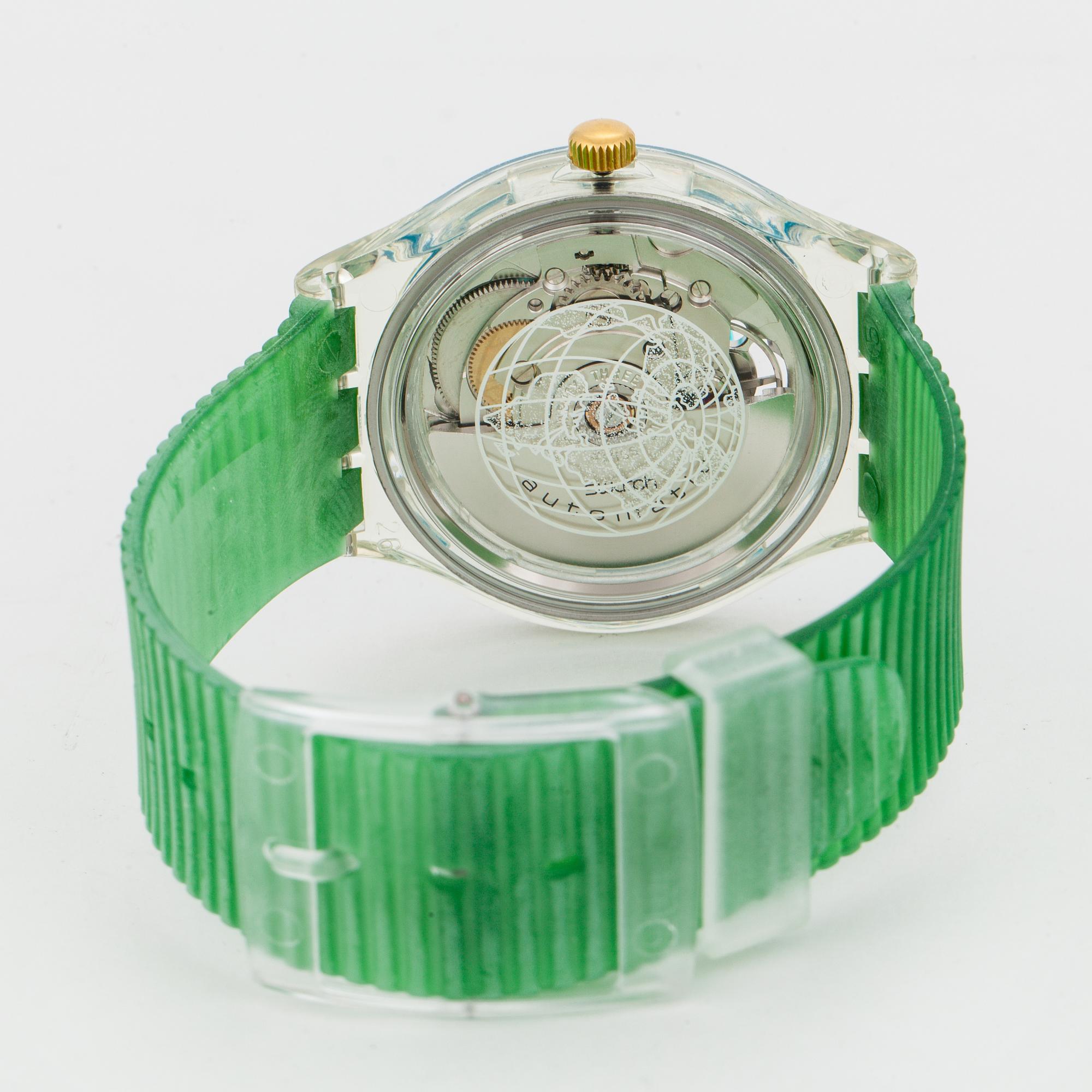 SWATCH Automatic Time To Move wristwatch 36.8 mm Bukowskis