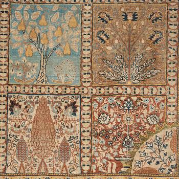 CARPET. Antique Tabriz. 395,5 x 283,5 cm.