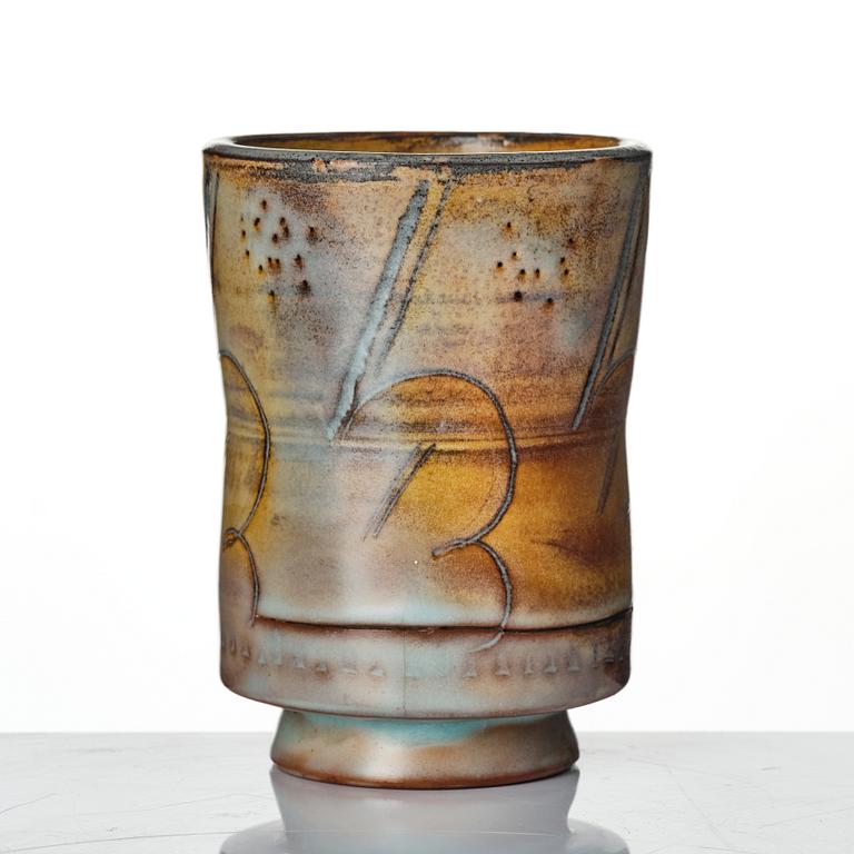 Wilhelm Kåge, a stoneware vase, Gustavsberg 1929.