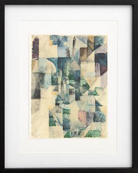 Robert Delaunay, "La fenêtre No 2".