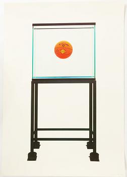 Jeff Koons, "One Ball Total Equilibrium Tank", ur: Untitled (Portfolio).