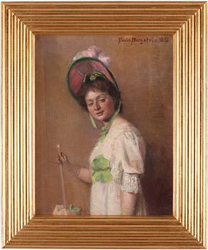 Endis Bergström, Young lady, Paris.