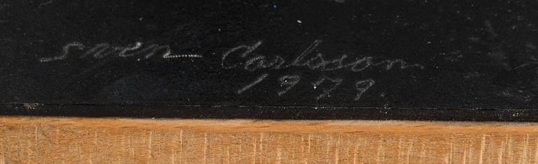 SVEN CARLSSON, skulptur, signerad o daterad 1979.