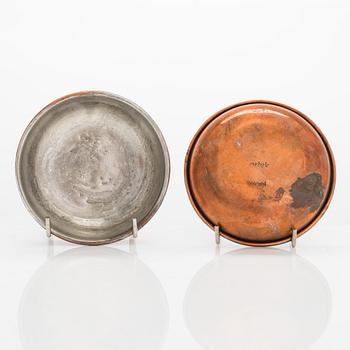 Maija Heikinheimo, kaffeservis 5 delar, tillverkare Valaistustyö för Artek 1900-talets mitt.