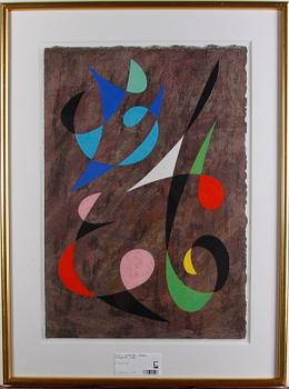 Pierre Olofsson · OLOFSSON, PIERRE, litografi, sign o numr. 80/150.