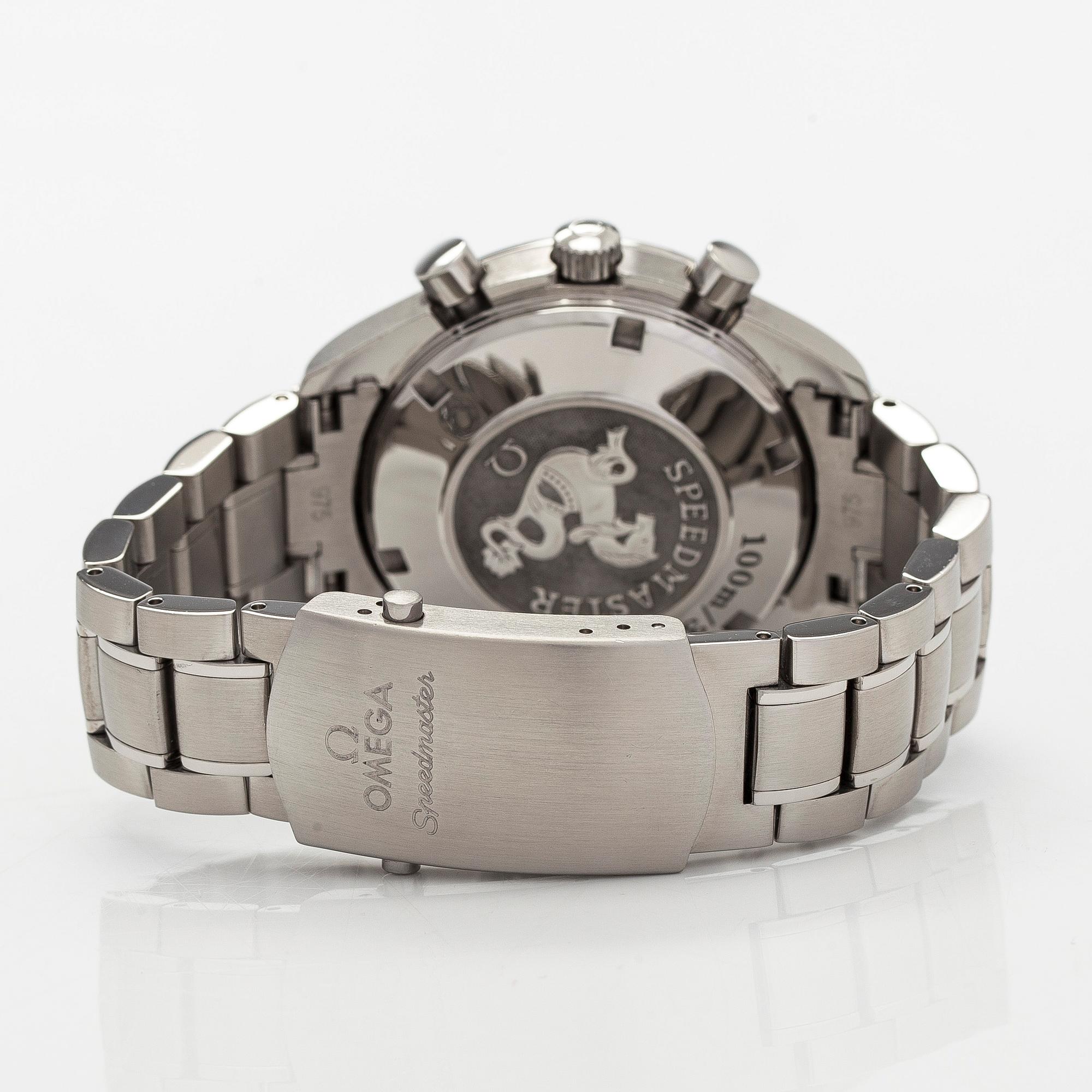 Omega, Speedmaster, Date, kronograf, armbandsur, 40 mm.