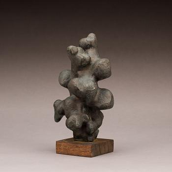 THURE THÖRN, signerad, patinerad brons.