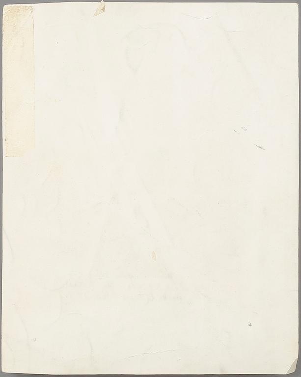 EINAR NERMAN, tuschteckning, signerad.