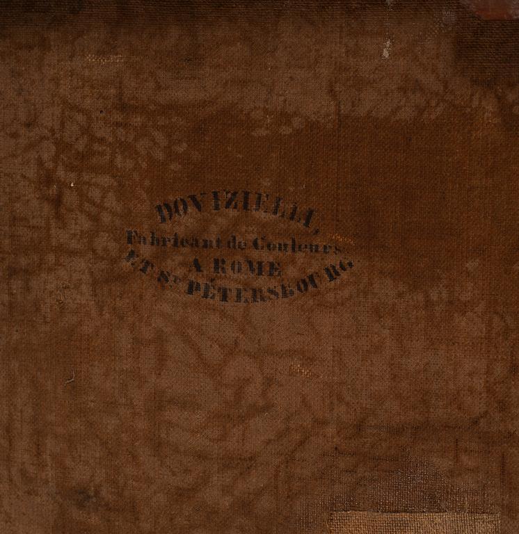 Unknown artist, 19th century, Jesus in the temple.