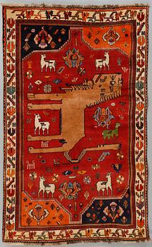MATTA, Gashgai, sent 1900-tal, 200x130 cm.
