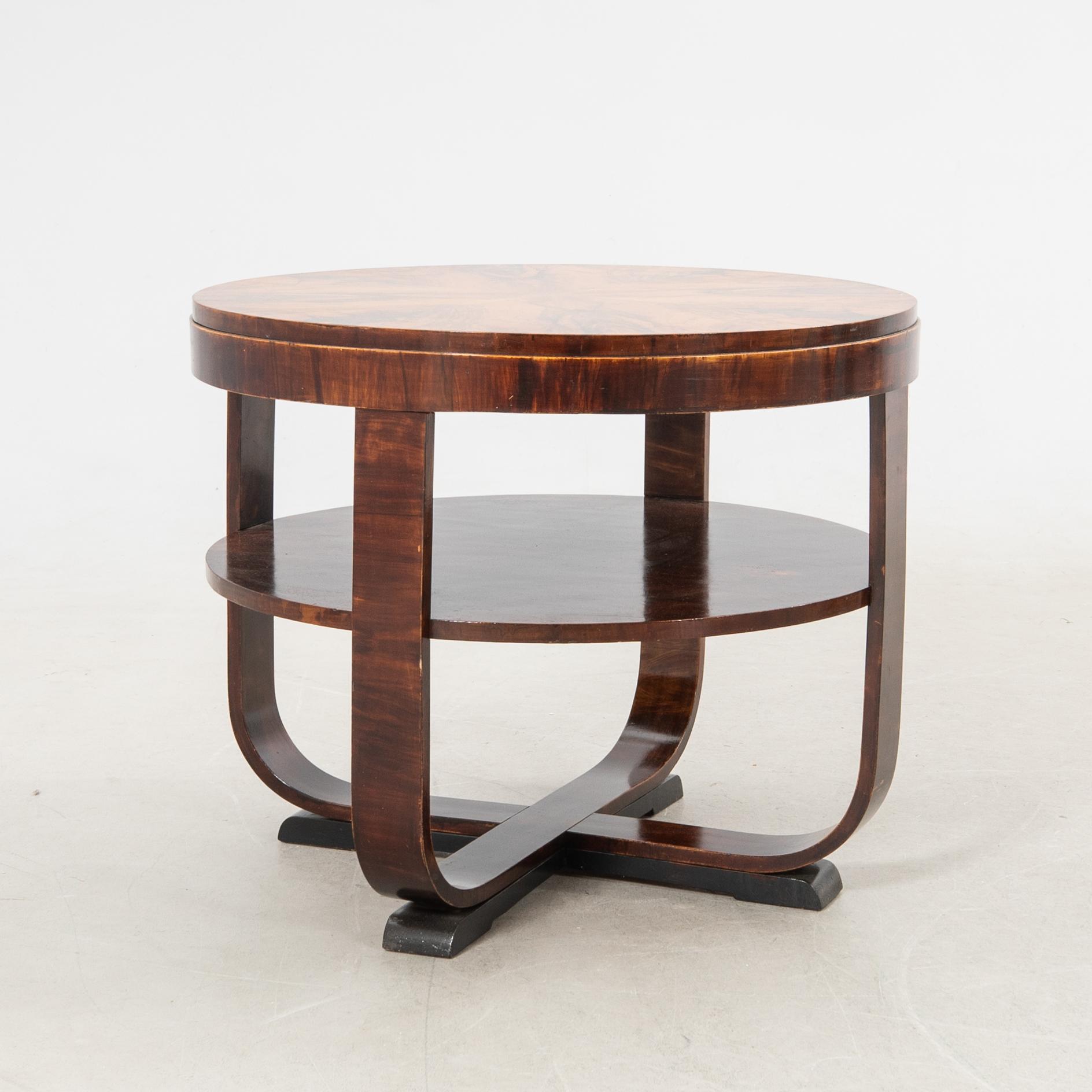 Coffee table, Art Deco, first half of the 20th century.