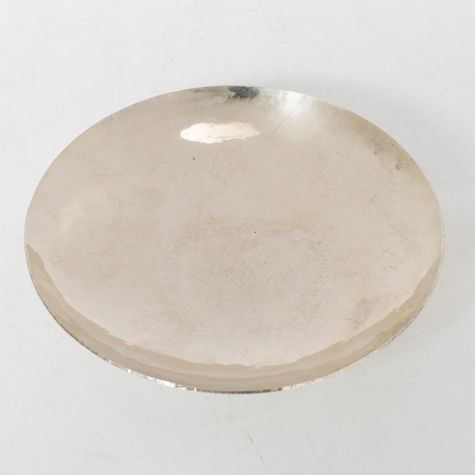 Atelier Borgila, a sterling silver bowl, Stockholm, 1971.