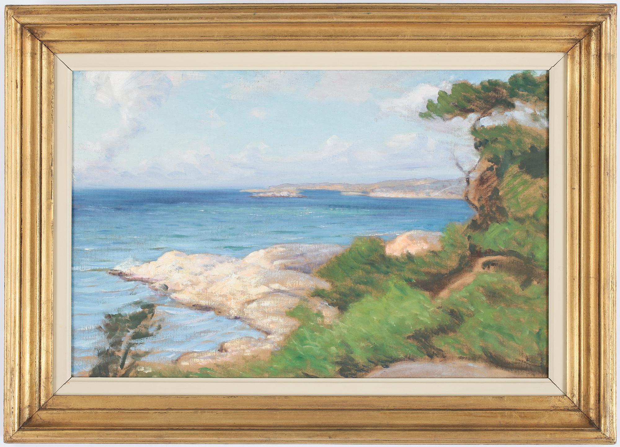 ROBERT THEGERSTRÖM, olja på duk, ej signerad.