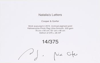 Cooper & Gorfer, archival pigment print, signerad 14/375 verso.