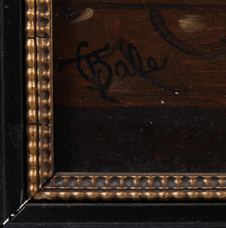 CHARLES TOMAS BALE, olja på duk, sign.