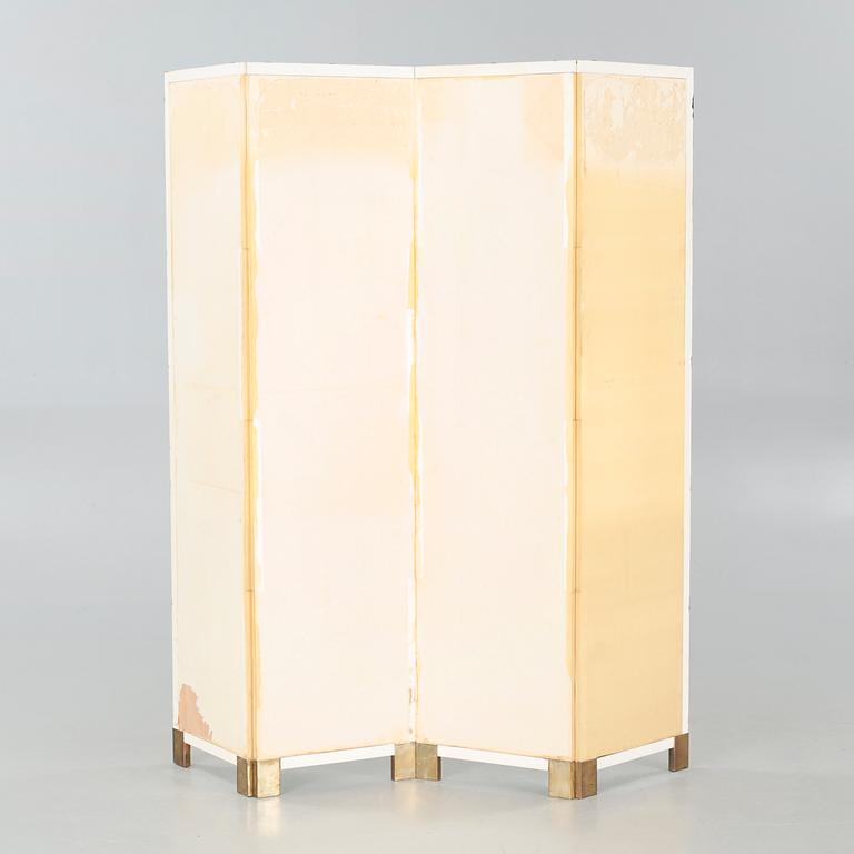 A japan folding screen, 20th century.