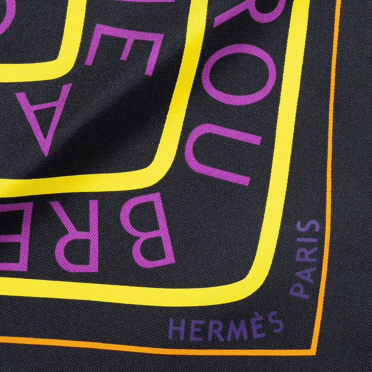 Hermès, scarf, "The Sources of Life".