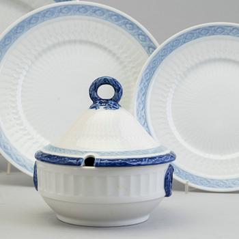 SERVIS, 25 delar, porslin, Royal Copenhagen.