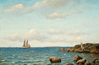 226. Oscar Kleineh, SAILING SHIP AT SEA.