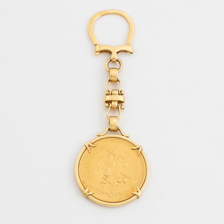 A Mexican goldcoin, 50 Pesos, 1921-1946,