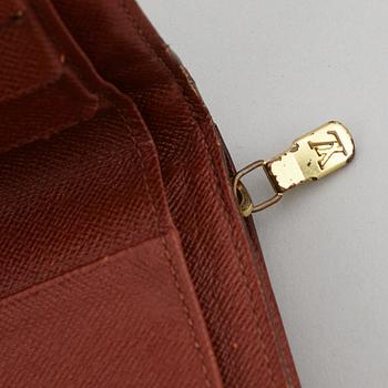LOUIS VUITTON, a monogram canvas wallet.