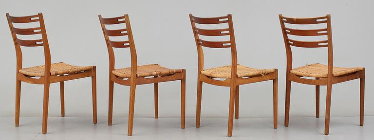STOLAR, 4 st, Sibast Furniture, Danmark, 1900-talets mitt.