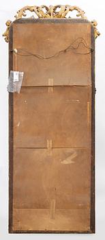 Mirror with console table, Rococo-revival, circa mid-19th century.