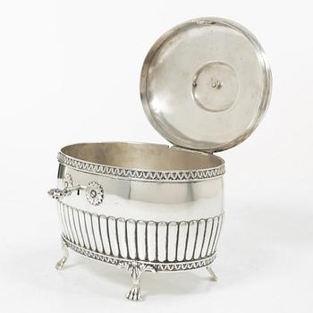 Guldsmedsaktiebolaget (GAB), Sugar bowl, silver, Gustavian style, Stockholm 1903.