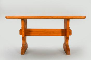 Bock table, pine, second half of the 20th century.