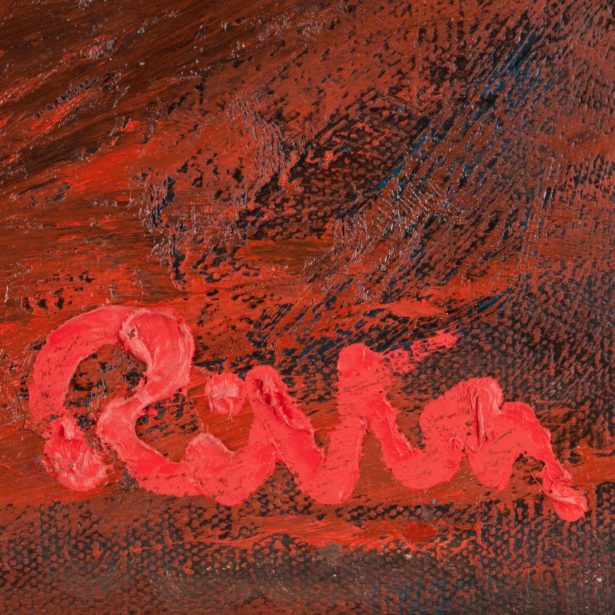 RALPH RILTON, olja på duk, sign, dat a tergo 1950.