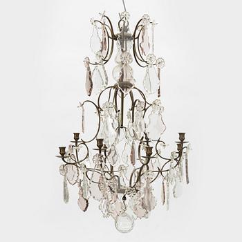 A Rococo-style chandelier, first half of the 20th century.