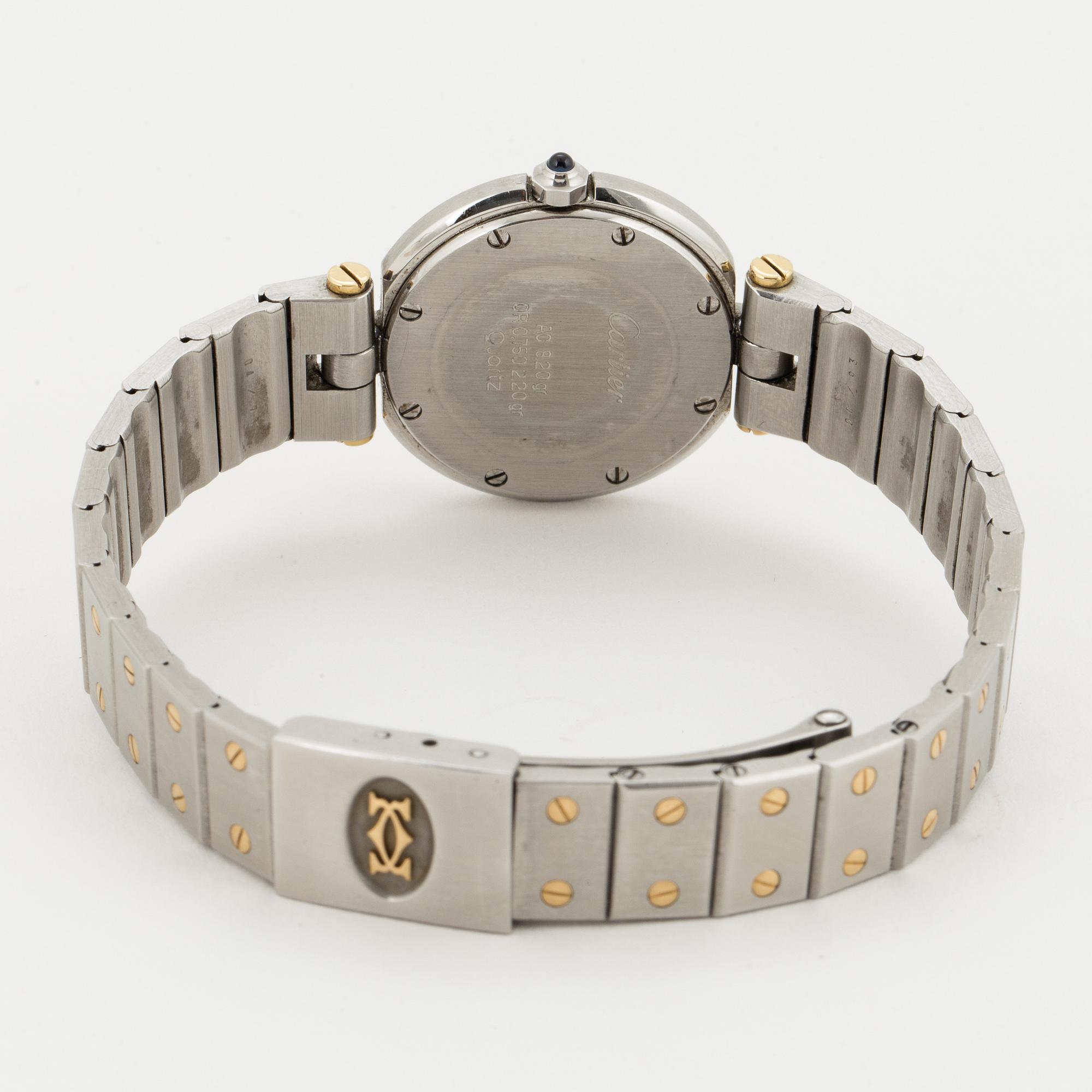 CARTIER, Santos VLC, armbandsur, 27 mm.