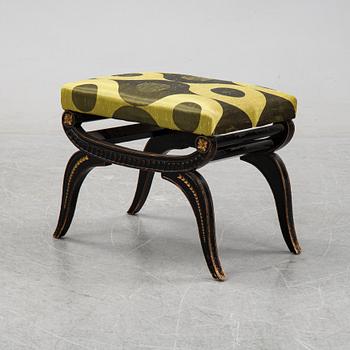 A Swedish empire stool.